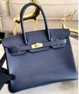 Сумка Hermes Birkin Navy Blue 35 cm